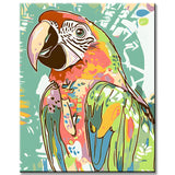 Paint by Numbers Parrot Animal Art