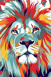 Paint by Numbers Lion Portrait Animals Animal Art