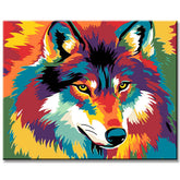 Paint by Numbers Wolf Portrait Animals Animal Art