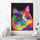 Paint by Numbers Cat Portrait Animals Animal Art