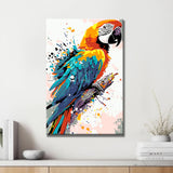 Paint by Numbers Parrot Portrait Modern Animal Art Painting