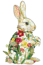 Painting by Numbers Colorful Bunny Art Nature