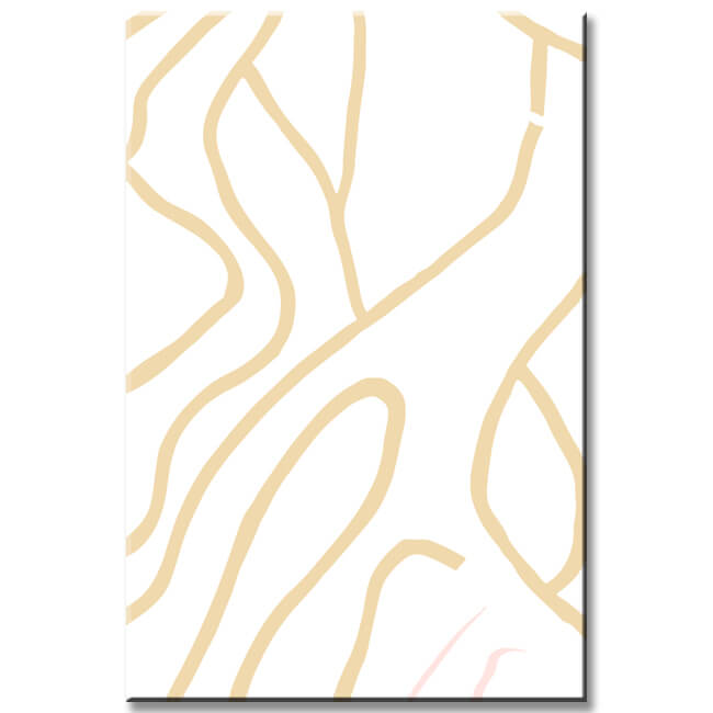 Painting by numbers Clear contours