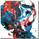 Painting by Numbers The Kiss I