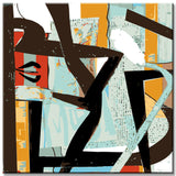 Painting by Numbers Playful Collage Art III