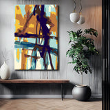 Painting by Numbers Abstract Art Brush Dance II