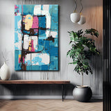 Painting by Numbers Abstract Art Back To The Cold I