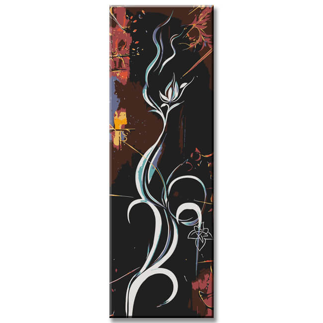 Painting by Numbers Abstract Art The Seed II