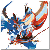 Paint by Numbers Abstract Art Color Play IV