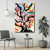 Painting by Numbers Abstract Art Flower Dance II