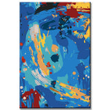 Painting by Numbers Abstract Topaz Art II