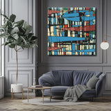 Painting by Numbers Abstract Art Zeppelin III