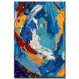 Painting by Numbers Abstract Art The Wave I