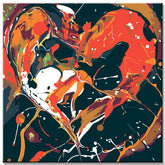 Painting by Numbers Abstract Art Love II