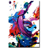 Painting by Numbers Abstract Art Spectrum I