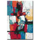 Painting by Numbers Abstract Art Color Accents I
