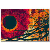 Painting by Numbers Abstract Art Planets I