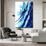 Painting by Numbers Abstract Frost Art I