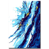 Painting by Numbers Abstract Frost Art I