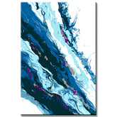 Paint by Numbers Abstract Water Art II