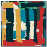 Painting by Numbers Abstract Art Color Strokes II