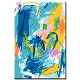 Painting by Numbers Abstract Art Wishing Star I