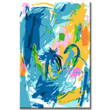 Painting by Numbers Abstract Art Wishing Star I