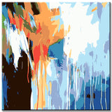 Painting by Numbers Abstract Art Spring in Life II