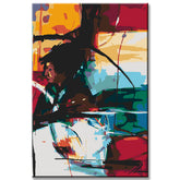 Painting by Numbers Abstract Art Color Mix I