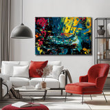 Painting by Numbers Abstract Art Racing Car I