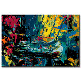 Painting by Numbers Abstract Art Racing Car I