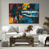 Painting by Numbers Abstract Art Racing Car II