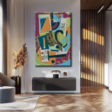 Painting by Numbers Abstract Chaos II