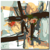 Painting by Numbers Abstract Morning Blossoms II