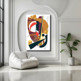 Painting by Numbers Abstract Colorful Collage I