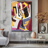 Painting by Numbers Abstract Cutouts I
