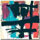 Painting by Numbers Abstraction I