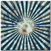 Painting by Numbers Abstract Sunburst II