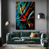 Painting by Numbers Abstract Scissors II