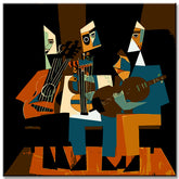 Painting by Numbers 3 Musicians