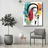 Painting by Numbers Abstract Connected