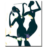 Painting by Numbers Abstract Dance and Love II