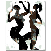 Painting by Numbers Abstract Dance and Love I