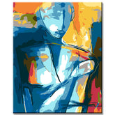 Painting by Numbers Abstract The Girl From ipanema Rio II