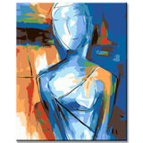 Painting by Numbers Abstract The Girl From ipanema Rio II