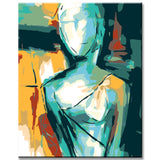 Painting by Numbers Abstract The Girl From ipanema Rio I