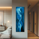 Painting by Numbers Abstract Blue Harmony