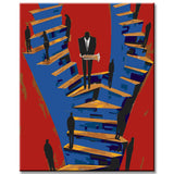 Painting by Numbers Abstract Ascension