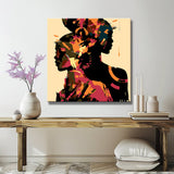 Painting by Numbers Abstract Shoulder To Shoulder I