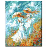 Painting by Numbers Monet Windy Day